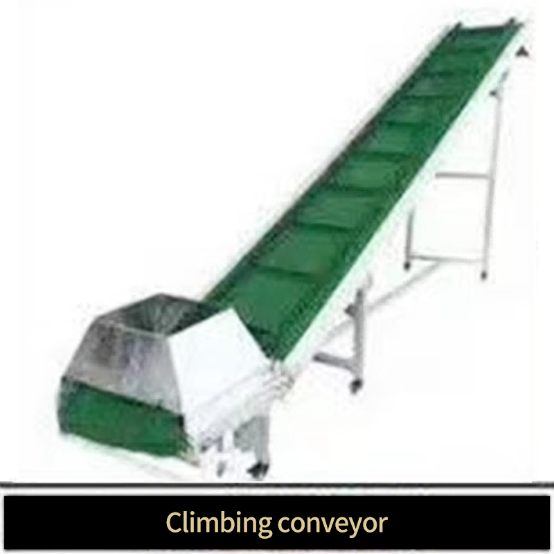 Custom Automated Climbing Conveyor Belts